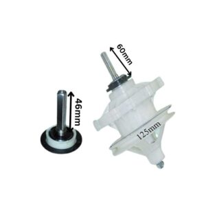 گیربکس دوقلو سپهر الکتریک چهارگوش 46 میلی متر قطعه یدکی لباسشویی