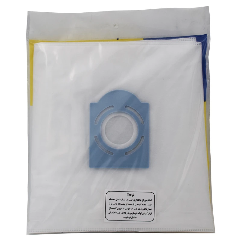 پاکت جاروبرقی رایکا مدل تیوا – بسته ۳ عددی مناسب جاروبرقی سطلی تیوا