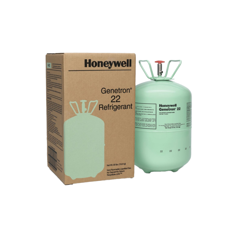 honeywell-refrigerant-r22-1030x765 کپسول 13.6 کیلویی گاز مبرد R22 هانیول HONYWELL - تصویر 1